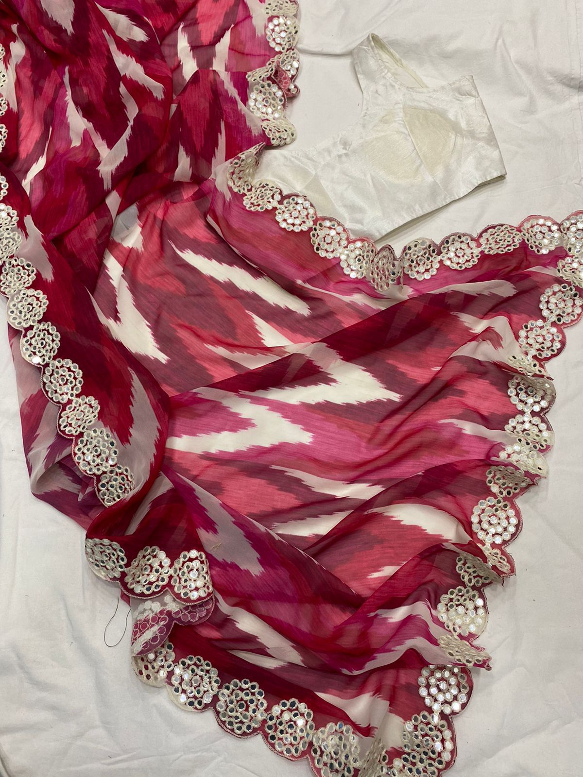 Bt 1118 Beautiful Fancy Party Wear  Chaina Latest Saree Collection